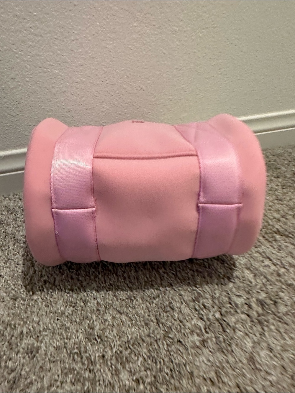all in motion Pink Mini Duffle Crossbody Bag with Adjustable Strap - Picture 3 of 3